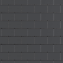 ARDOISES 40*24 KERGOAT LISSE EPAUFRES ANTHRACITE 1980/PAL